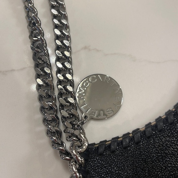 💕HP💕Stella McCartney Large black half and half tote bag - Picture 15 of 15